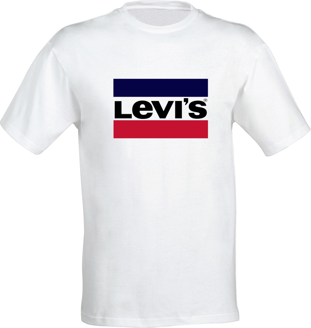 Tricou barbatesc ALB - LE Vintage