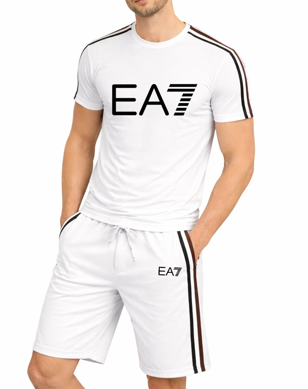 Compleu Slim EA Alb