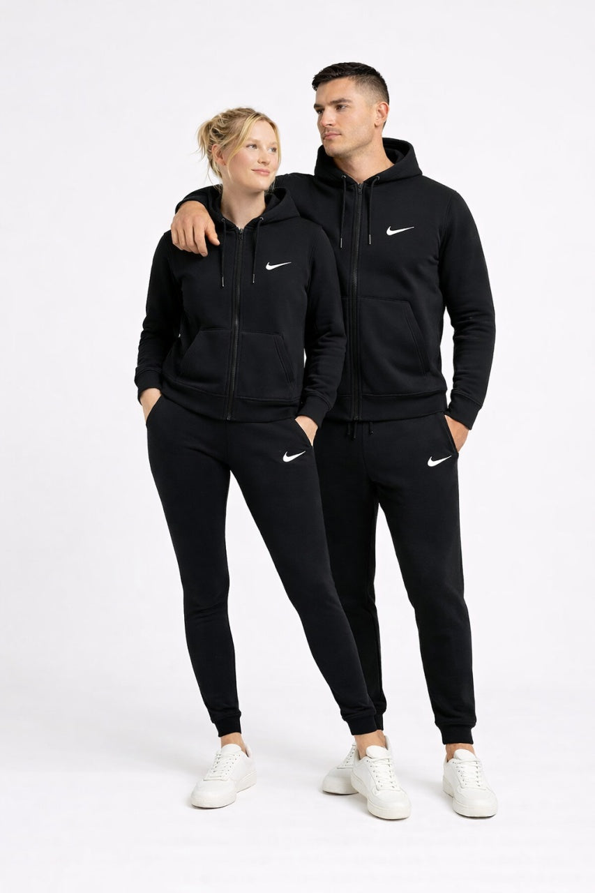 Set 2 treninguri de cuplu NK Negru cu FERMUAR