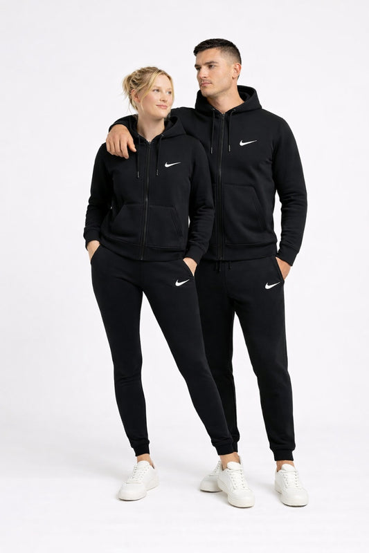 Set 2 treninguri de cuplu NK Negru cu FERMUAR
