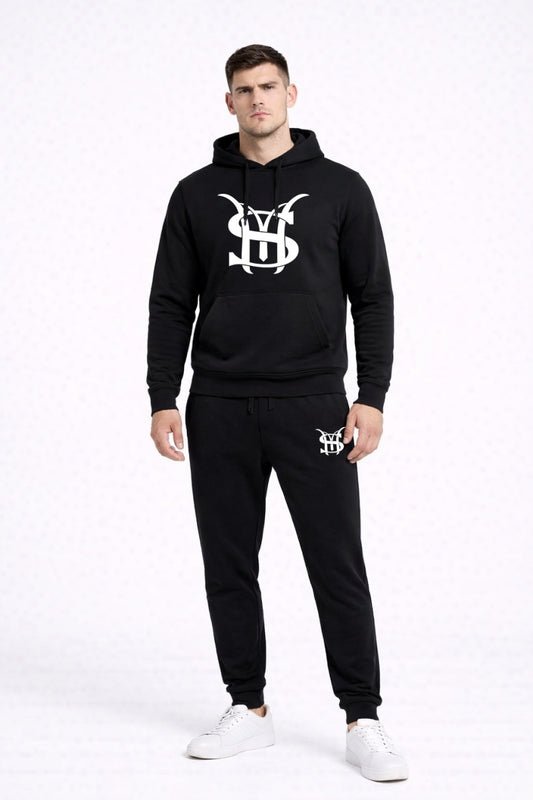 Trening din Bumbac MDS Logo Negru