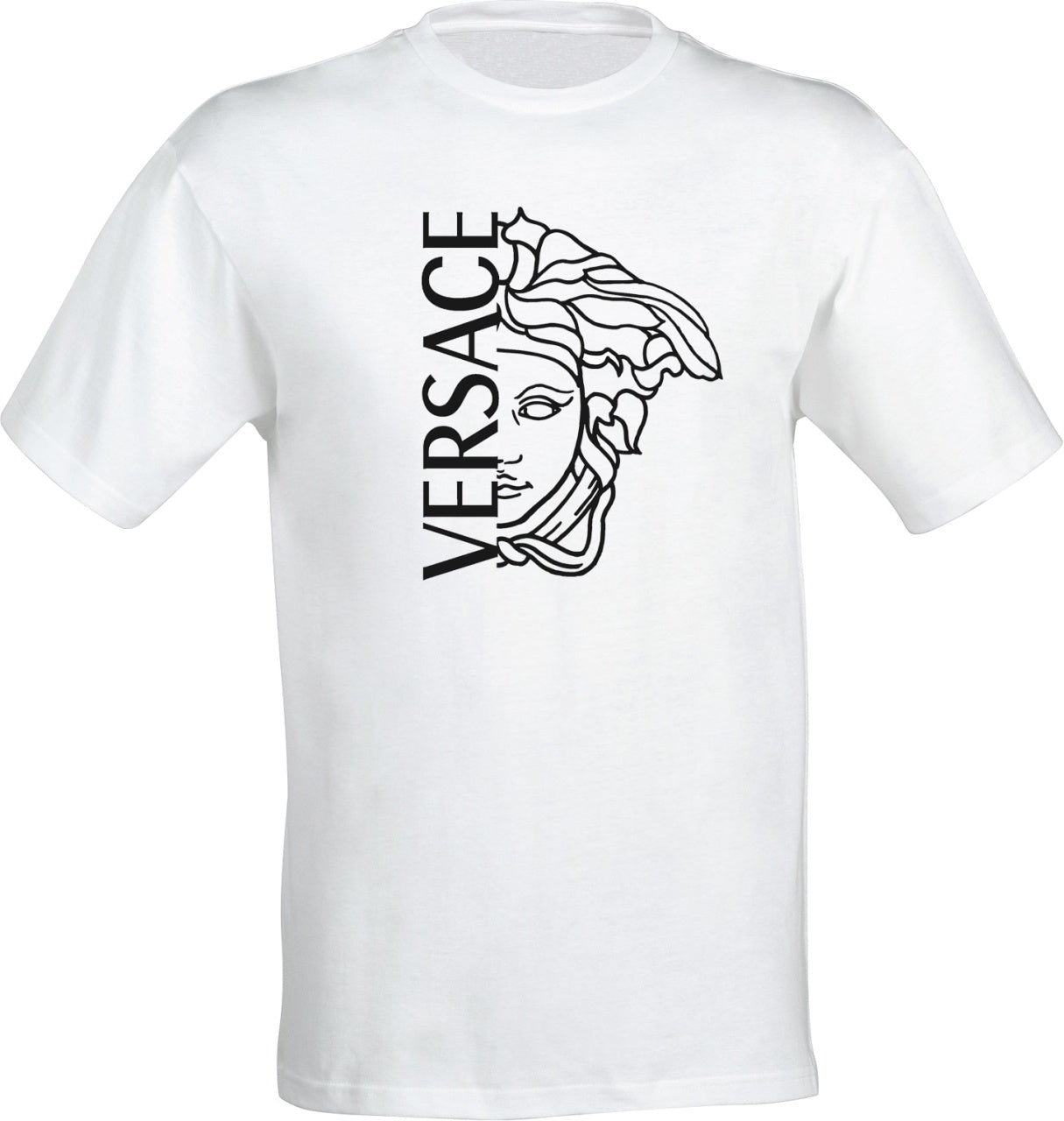 Tricou barbatesc ALB - Half V
