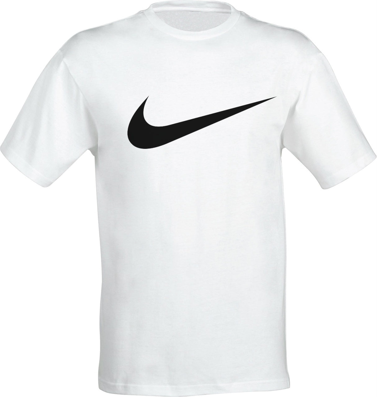 Tricou barbatesc ALB - N Logo