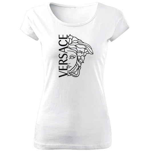 Tricou de Dama ALB - V Half