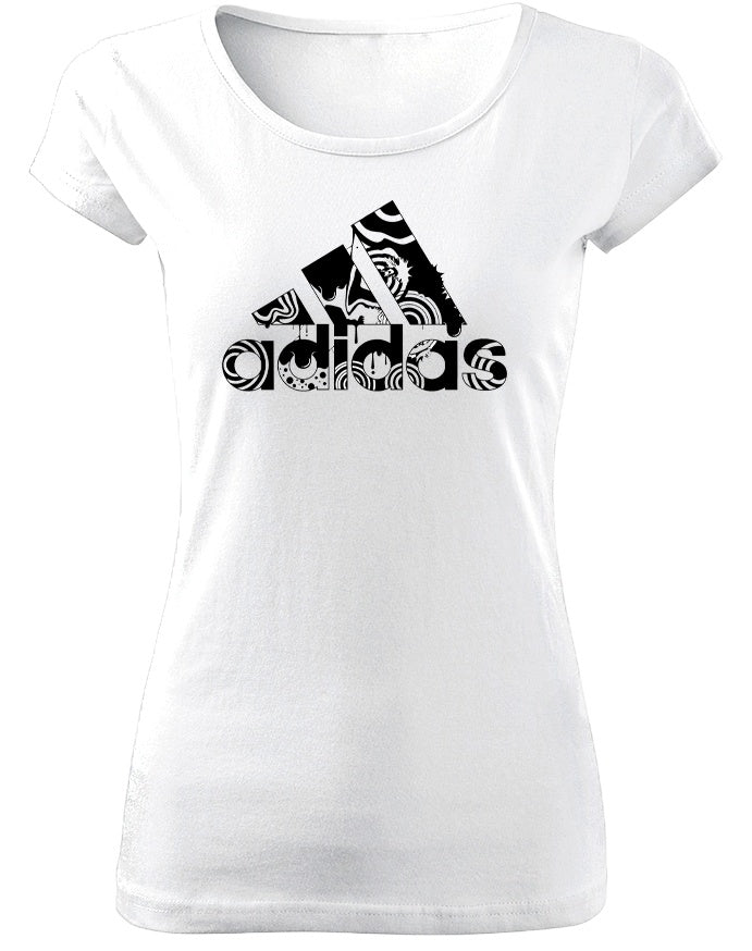 Tricou sport de dama A BlaC&White COD D004